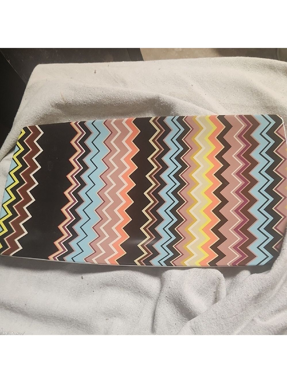 Missoni Multicolor Zigzag Decorative Tray